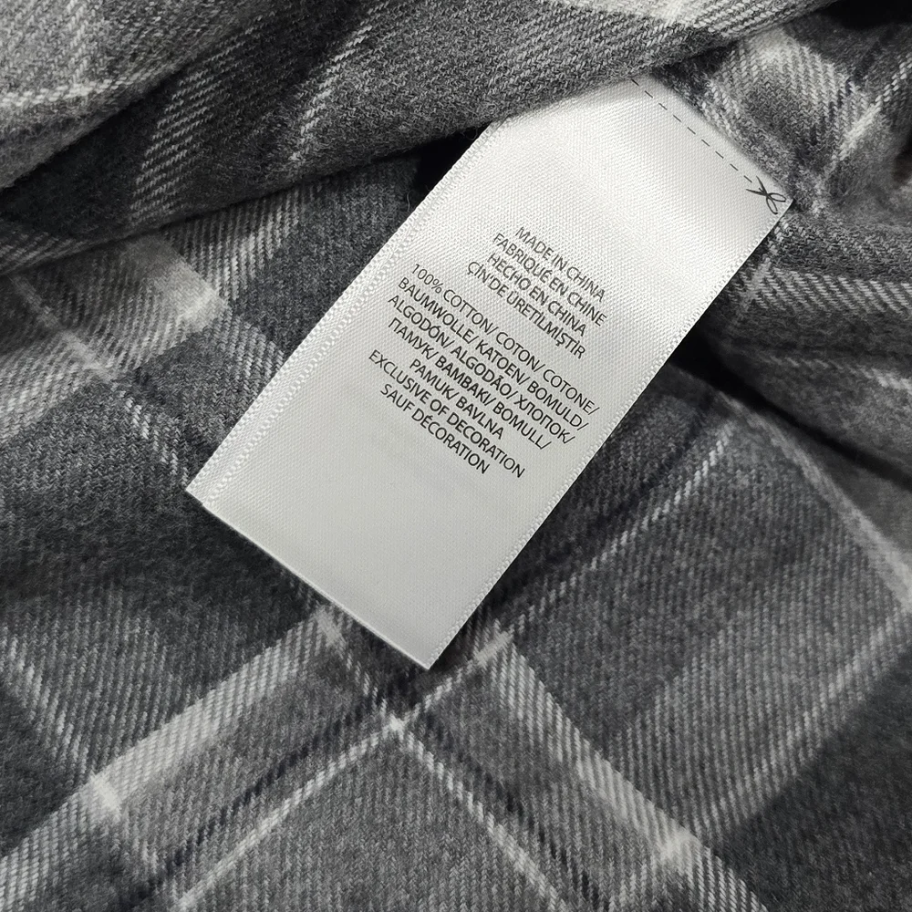 Polo Ralph Lauren Checked Cotton-Flannel Shirt In Gray
